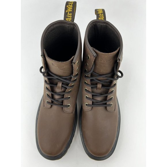 Dr Martens Awley Mens Size 13 Brown Leather Boots Crazy Horse Action NO SHOE BOX - Picture 10 of 11